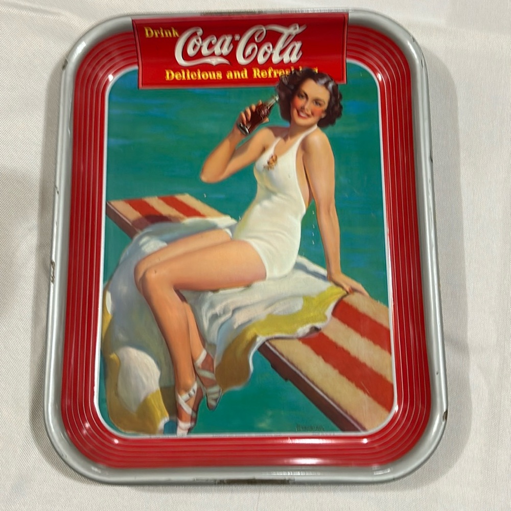 1939 Coca-Cola Tray - Picture 2 of 13